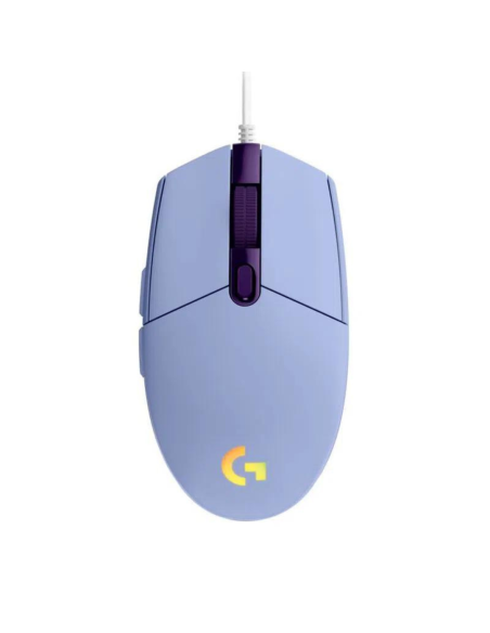 MOUSE LOGITECH G203 GAMERS ALAMBRICO LILA