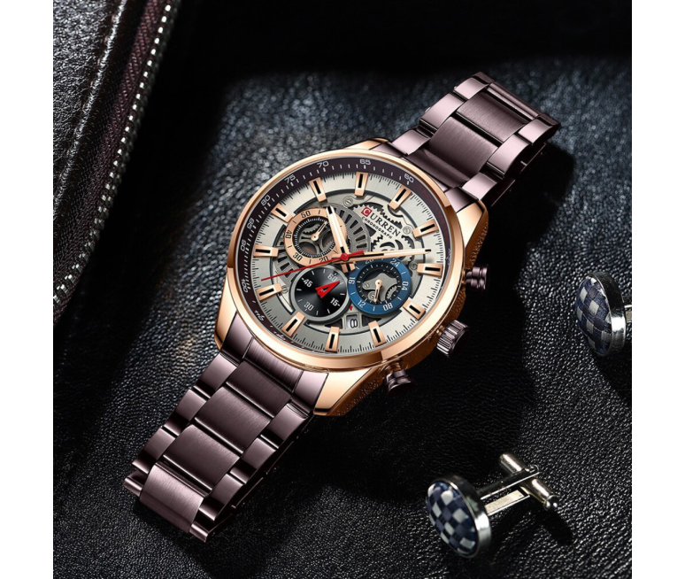 RELOJ CURREN 8391 ACERO INOXIDABLE...