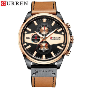 RELOJ CURREN 8394 CUERO...