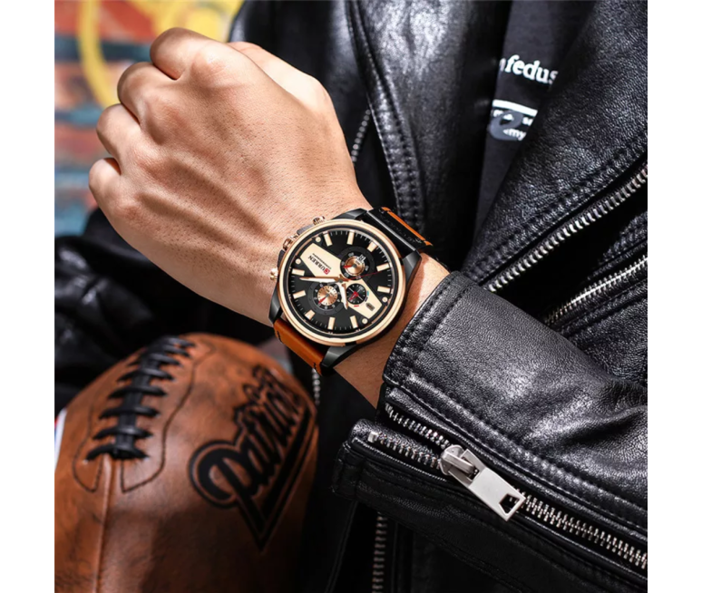 RELOJ CURREN 8394 CUERO DEPORTIVO...