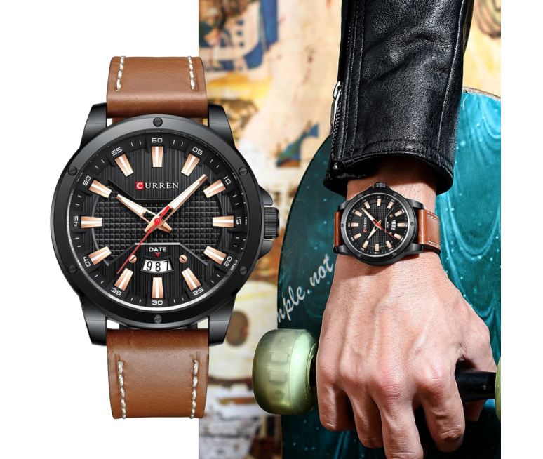 RELOJ CURREN 8376 DE CUARZO ELEGANTE...