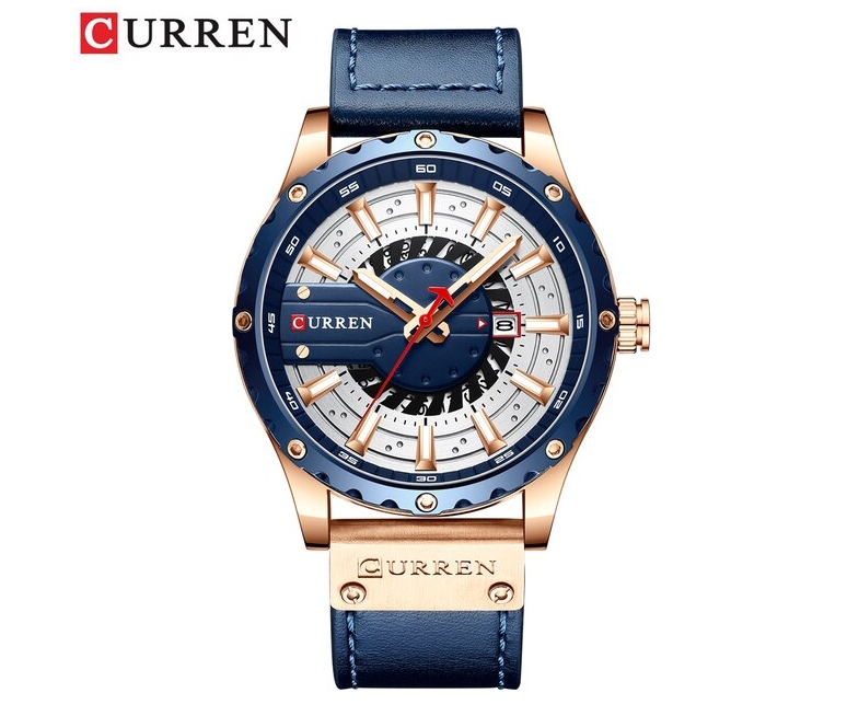 RELOJ CURREN 8374 DE CUARZO CORREA AZUL