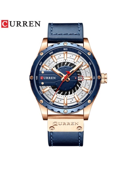RELOJ CURREN 8374 DE CUARZO CORREA AZUL