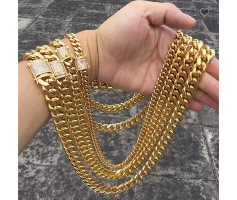 CADENA DE ESLABONES CUBANOS MISS...