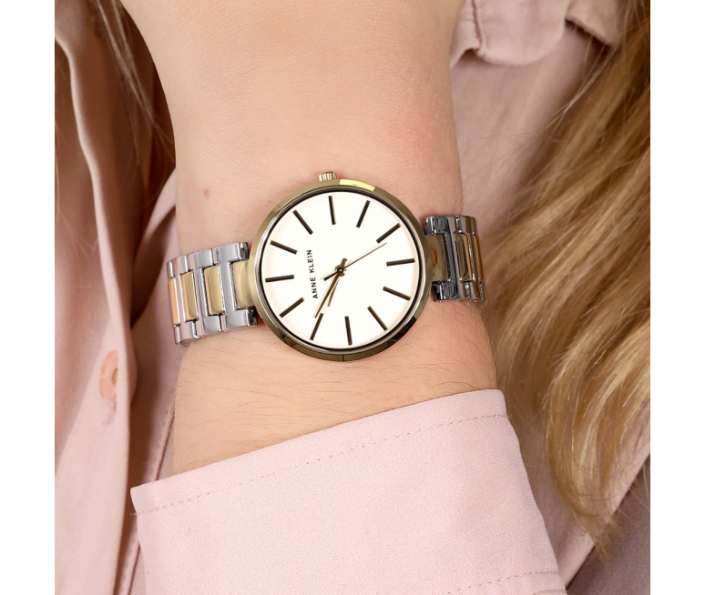 RELOJ ANNE KLEIN AK/2787SVTT ACERO 34MM