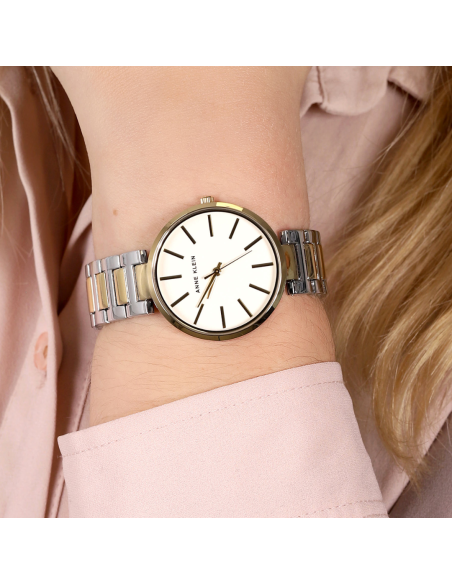 RELOJ ANNE KLEIN AK/2787SVTT ACERO 34MM