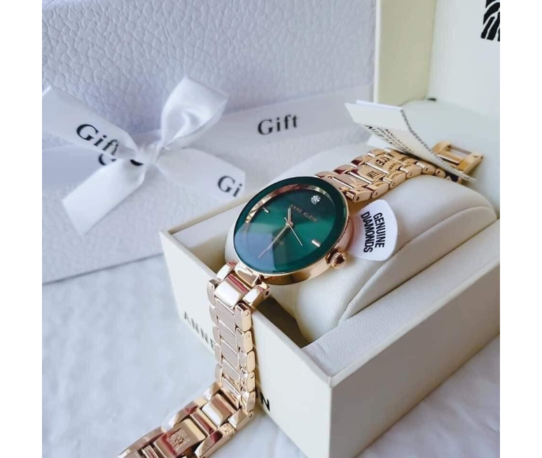 RELOJ ANNE KLEIN DIAMOND AK1362GNRG 32MM