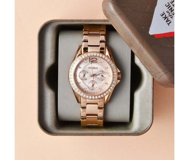 RELOJ FOSSIL RILEY ES2811 ACERO 38MM