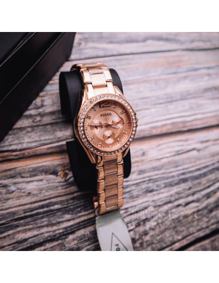 RELOJ FOSSIL RILEY ES2811 ACERO 38MM