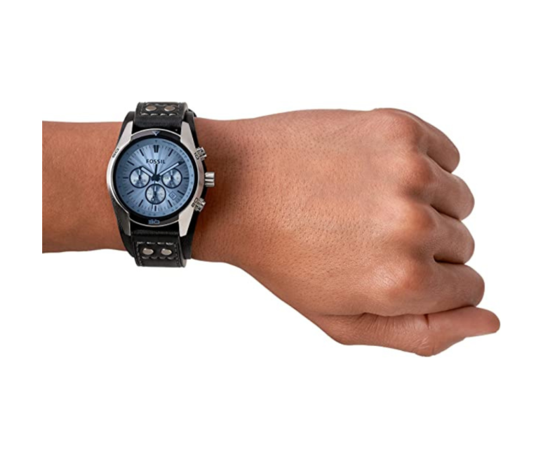 RELOJ FOSSIL 45MM COACHMAN CUERO CH2564