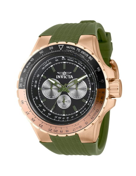 RELOJ INVICTA AVIATOR 39311 SILICONA 50MM