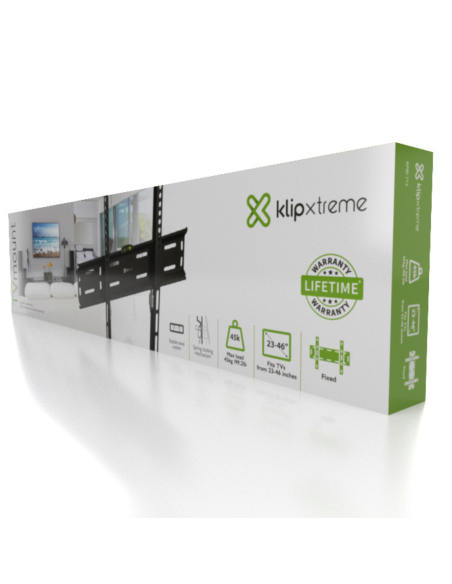 SOPORTE DE PARED KLIP XTREME FIJO TV - MONITOR 23 A 46"