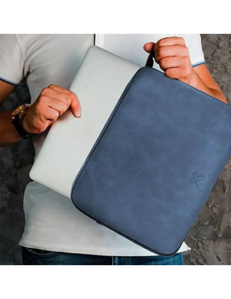 FORRO SLEEVE KLIP XTREME SQUARESHIELD PARA PORTATIL 15.6" AZUL