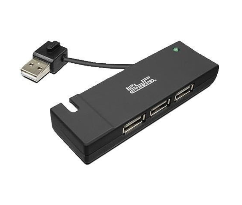 HUBS USB 4 PUERTOS 2.0 KLIP XTREME NEGRO