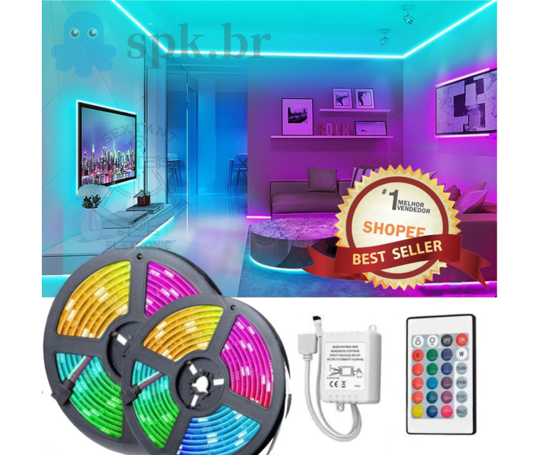 CINTA LED A CONTROL REMOTO 5 METROS