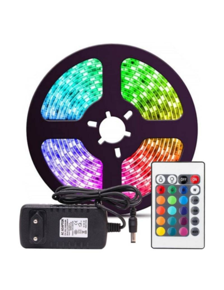 CINTA LED A CONTROL REMOTO 5 METROS