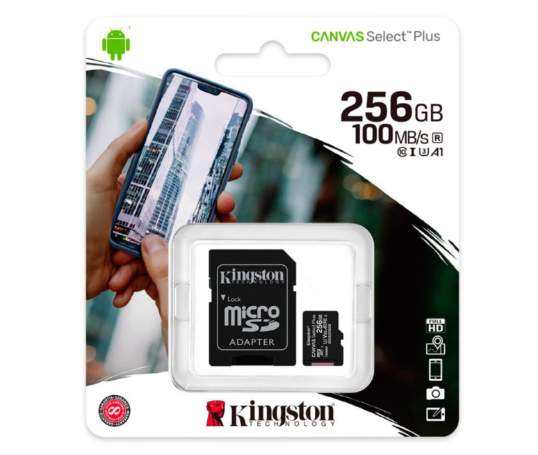TARJETA DE MEMORIA KINGSTON 256GB REPLICA