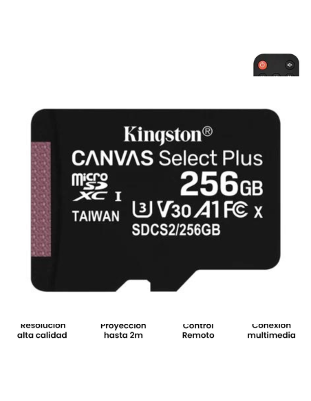 TARJETA DE MEMORIA KINGSTON 256GB REPLICA