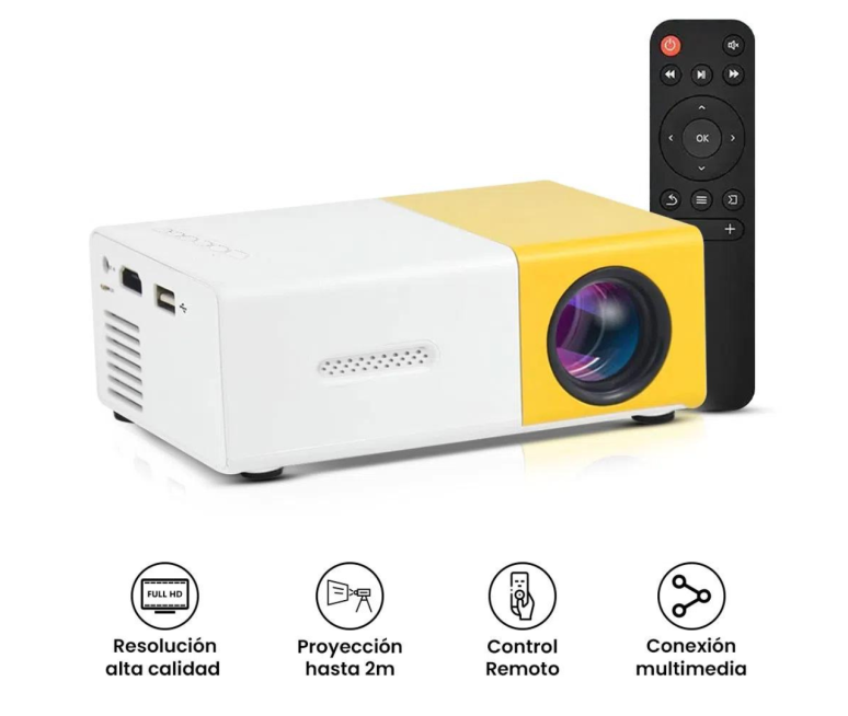 MINI PROYECTOR PORTABLE LED
