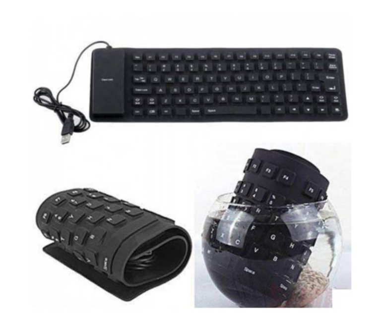 TECLADO FLEXIBLE DE GOMA