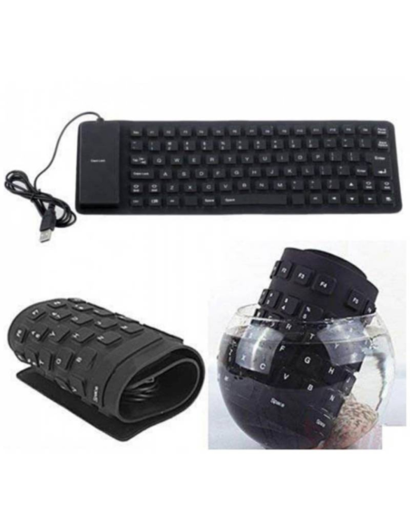 TECLADO FLEXIBLE DE GOMA