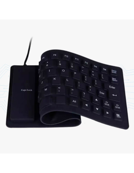 TECLADO FLEXIBLE DE GOMA