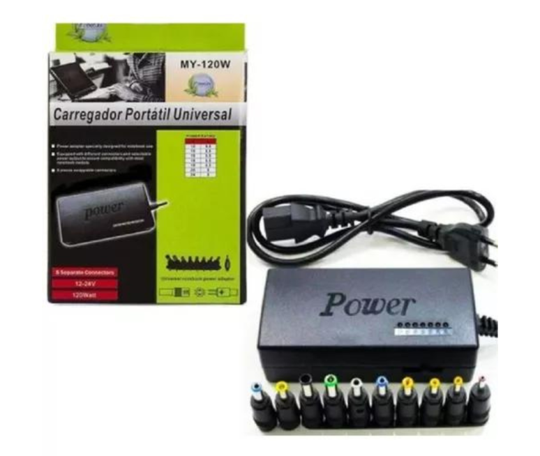 CARGADOR PORTATIL UNIVERSAL DE LAPTOP