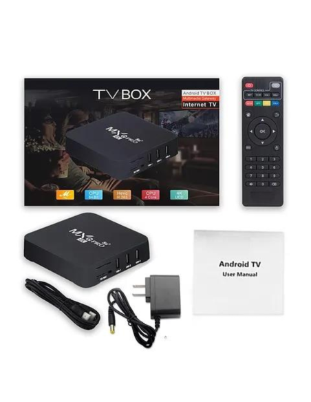 TV BOX MXQ PRO 5G ANDROID 10.1 8GB+128GB