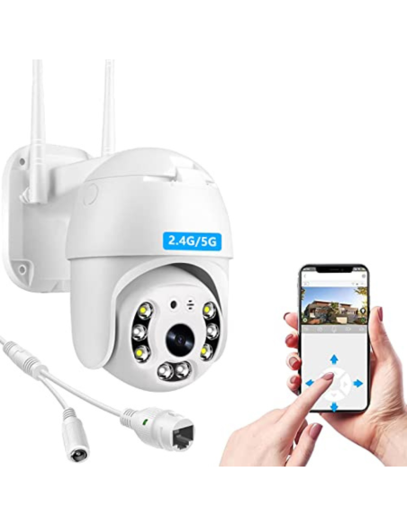 CAMARA PARA EXTERIORES IP66 GRANDE GIRATORIO