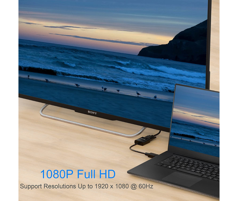 ADAPTADOR CABLE MOREAD DISPLAYPORT...