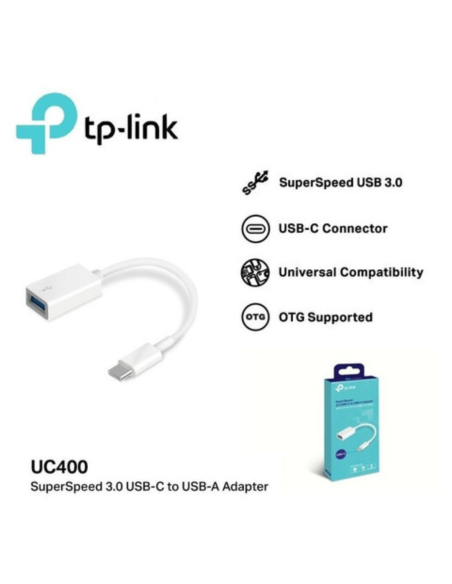 ADAPTADOR TP-LINK TIPO C A USB HEMBRA SUPER RAPIDO