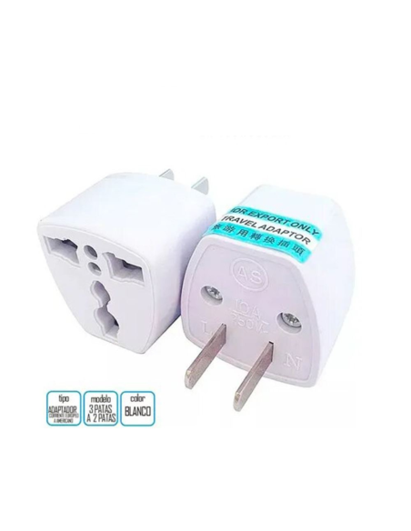 ADAPTADOR UNIVERSAL DE ENCHUFE EUROPEO