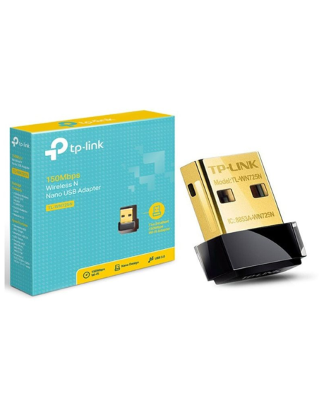 ADAPTADOR WIFI TP-LINK WN725N USB 150MBPS