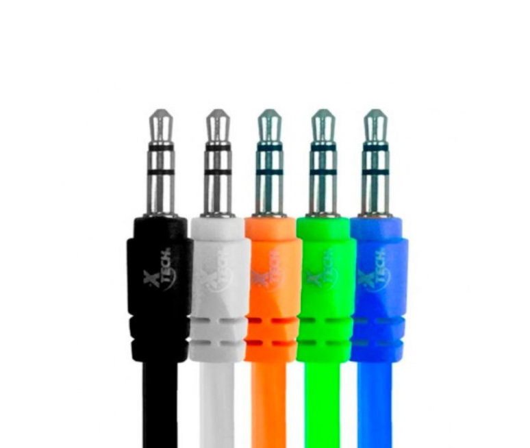 CABLE AUXILIAR XTECH 3,5mm 1 METRO