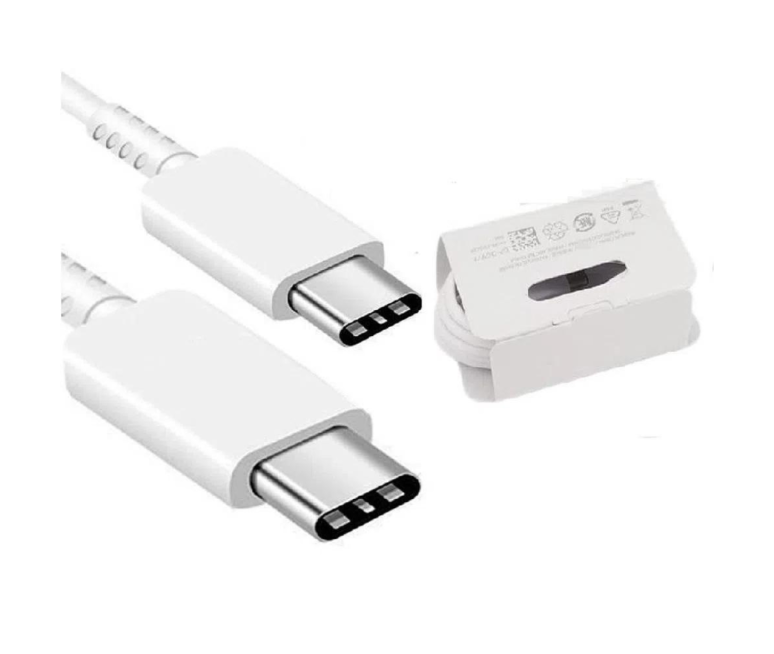 CABLE TIPO C A TIPO C BLANCO TREQA 1M.
