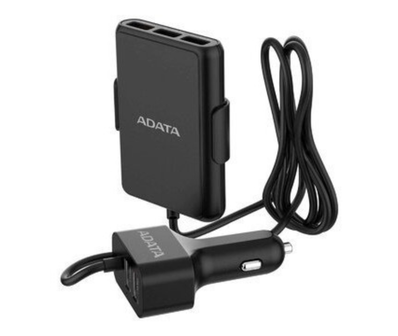 CARGADOR ADATA PARA AUTO 4 PUERTOS...