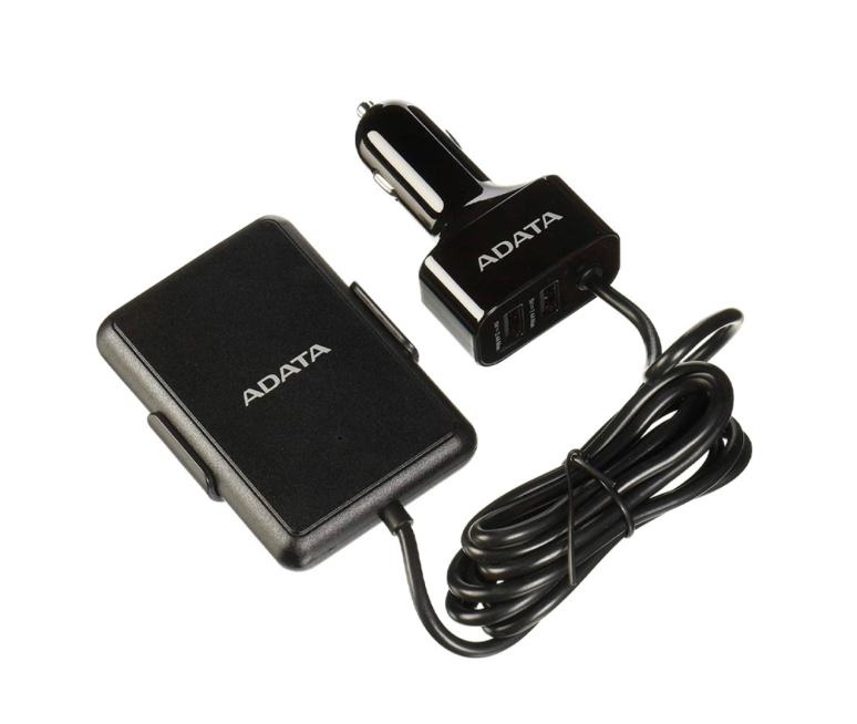 CARGADOR ADATA PARA AUTO 4 PUERTOS...