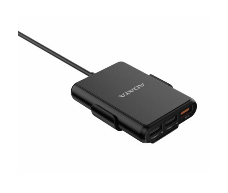 CARGADOR ADATA PARA AUTO 4 PUERTOS...