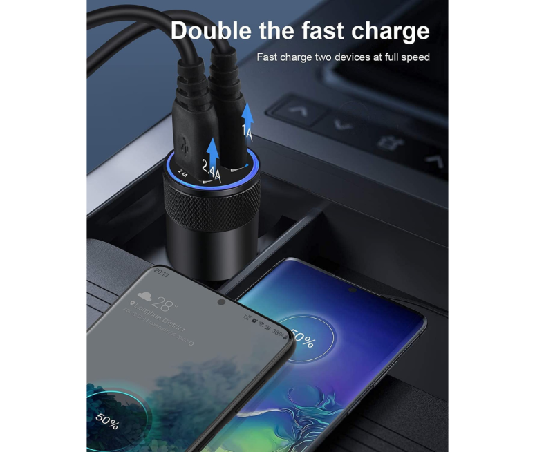 CARGADOR DE CARRO ALKIN DOBLE PUERTO...