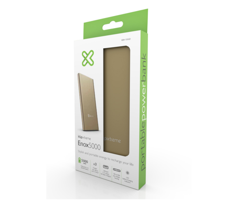 CARGADOR PORTABLE KLIP XTREME 3700mAh