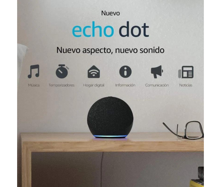 PARLANTE INTELIGENTE ALEXA 4TA...