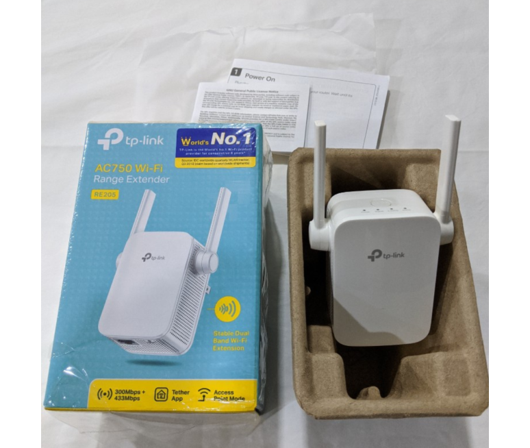 EXTENSOR WIFI TP-LINK AC750 RE205...