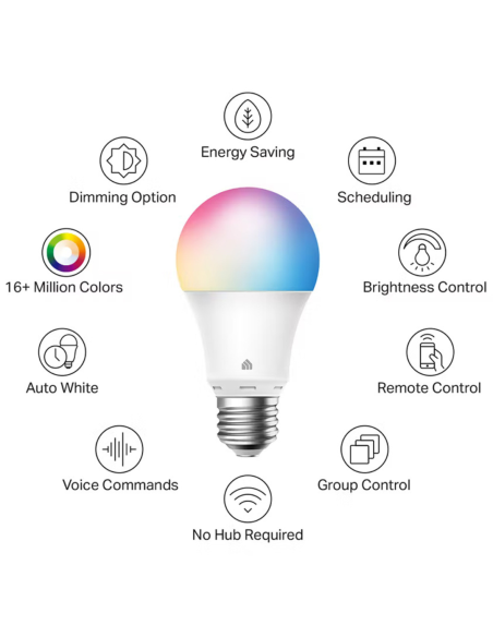 FOCO INTELIGENTE KASA SMART KL125 MULTICOLOR