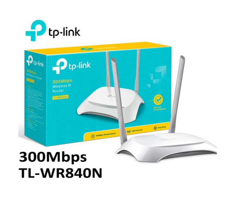 ROUTER TPLINK 2 ANTENAS 300 MBPS...