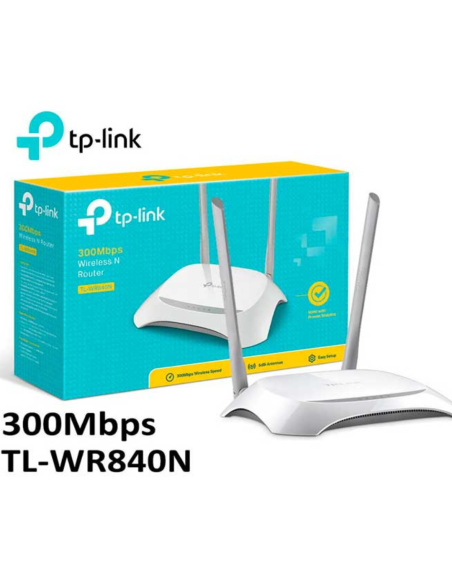 ROUTER TPLINK 2 ANTENAS 300 MBPS TL-WR840N