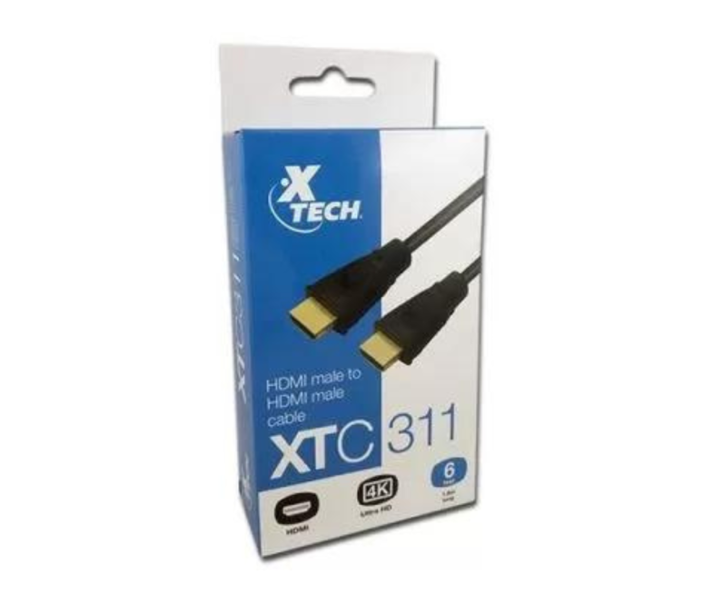 CABLE HDMI XTECH XTC-311 1.8 METROS 6...