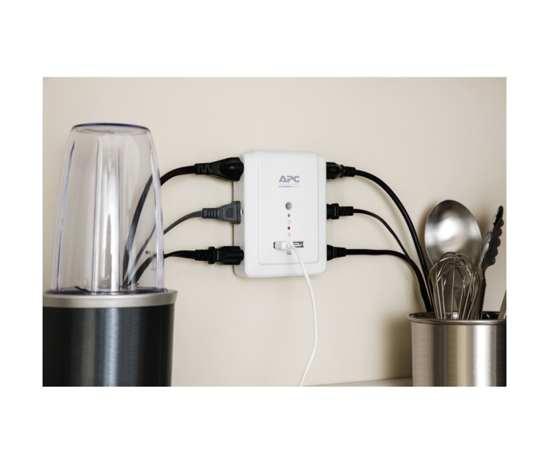 SUPRESOR DE PICOS APC 120V 6 TOMAS 2...