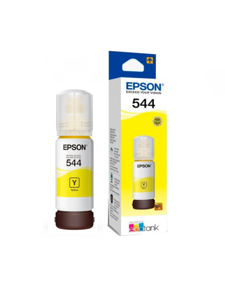 BOTELLA DE TINTA 100% ORIGINAL EPSON 544 AMARILLO