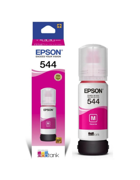 BOTELLA DE TINTA 100% ORIGINAL EPSON 544 ROJO