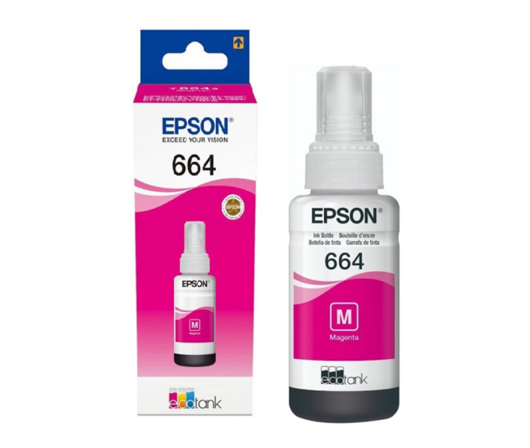 BOTELLA DE TINTA 100% ORIGINAL EPSON 664 ROJO